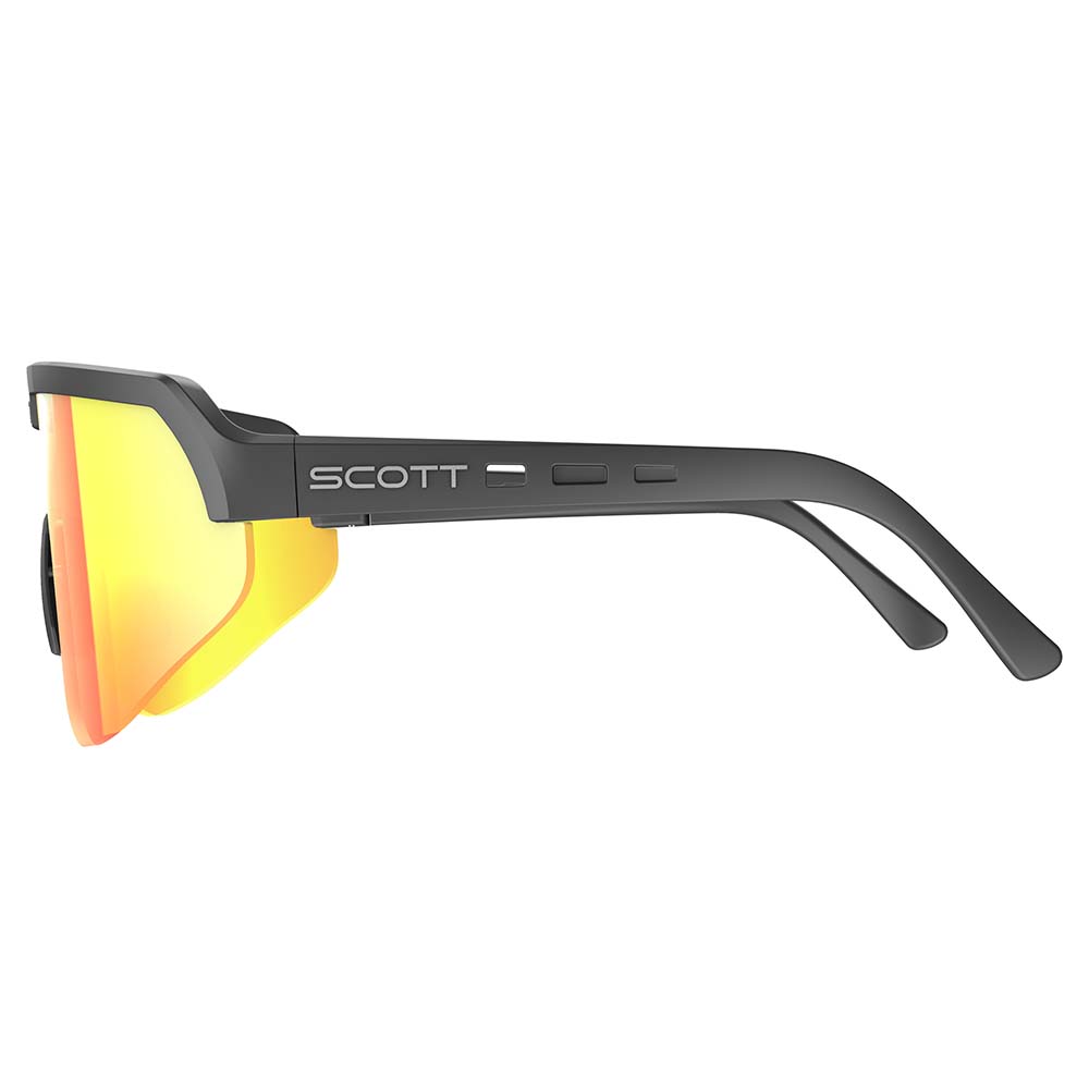 SCOTT Sport Shield Black/Red Chrome