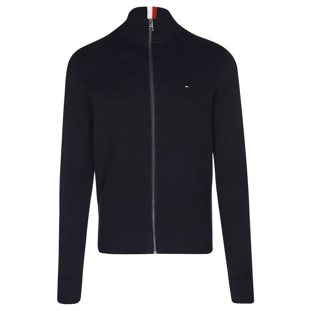 Tommy Hilfiger Chain Ridge Structure ZIP Thru Desert Sky