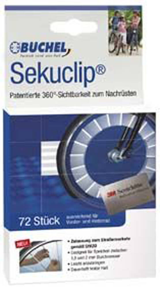Buechel SPEICHENCLIPS REFLE. 72 STK