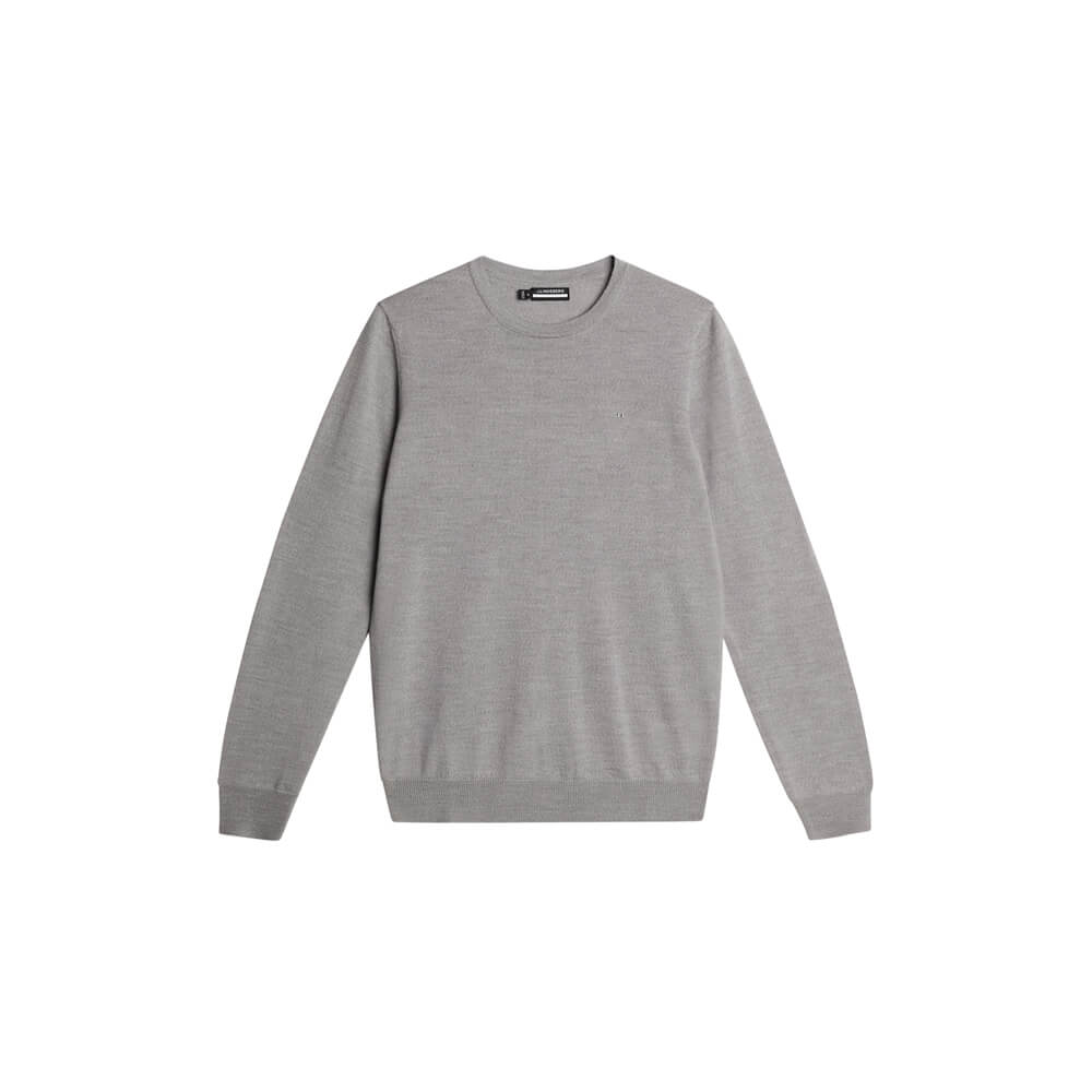 J. Lindeberg Aria Knitted Sweater Women Light Grey Melange