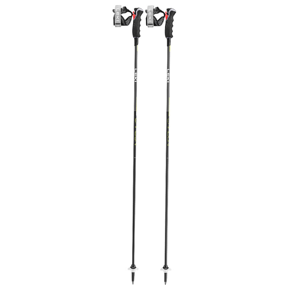 Leki Carbon 12 3D Black-Dark Anthracite