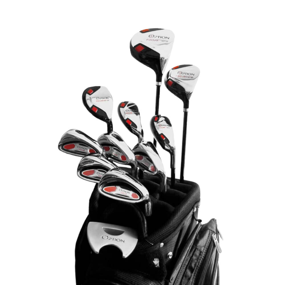 Option Golf Komplettset OPTION FOCUS (Man/Linkshand)