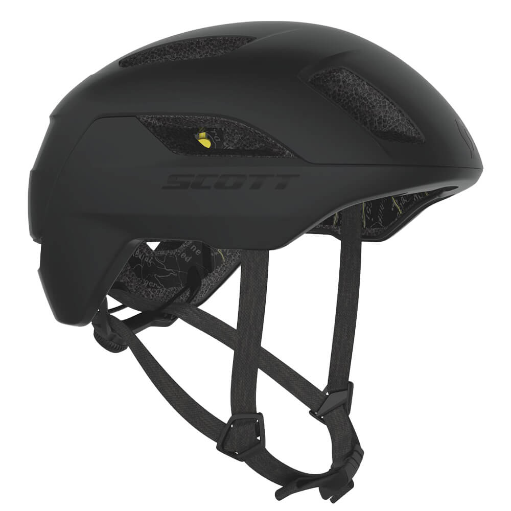 SCOTT La Mokka Plus Helmet (CE) Black Matt