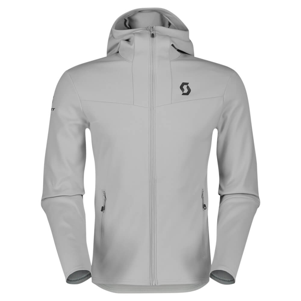 SCOTT Defined Mid Hoody Light Grey