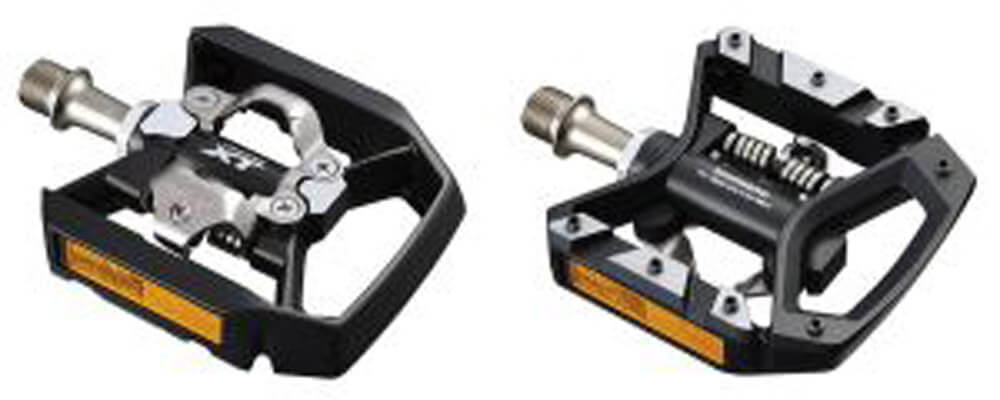 Shimano PDT8000 XT KOMBIPEDAL SCHWARZ