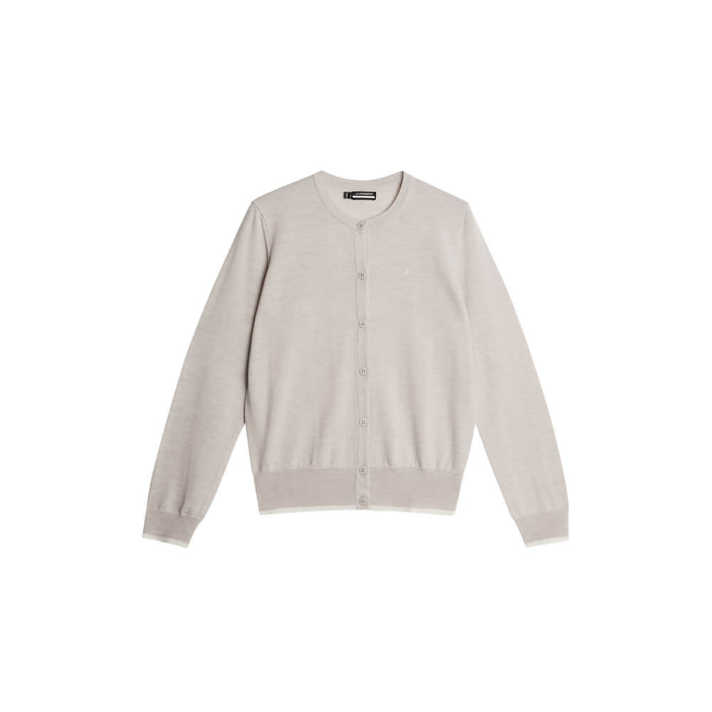 J. Lindeberg Joanna Knitted Cardigan Women Moonbeam